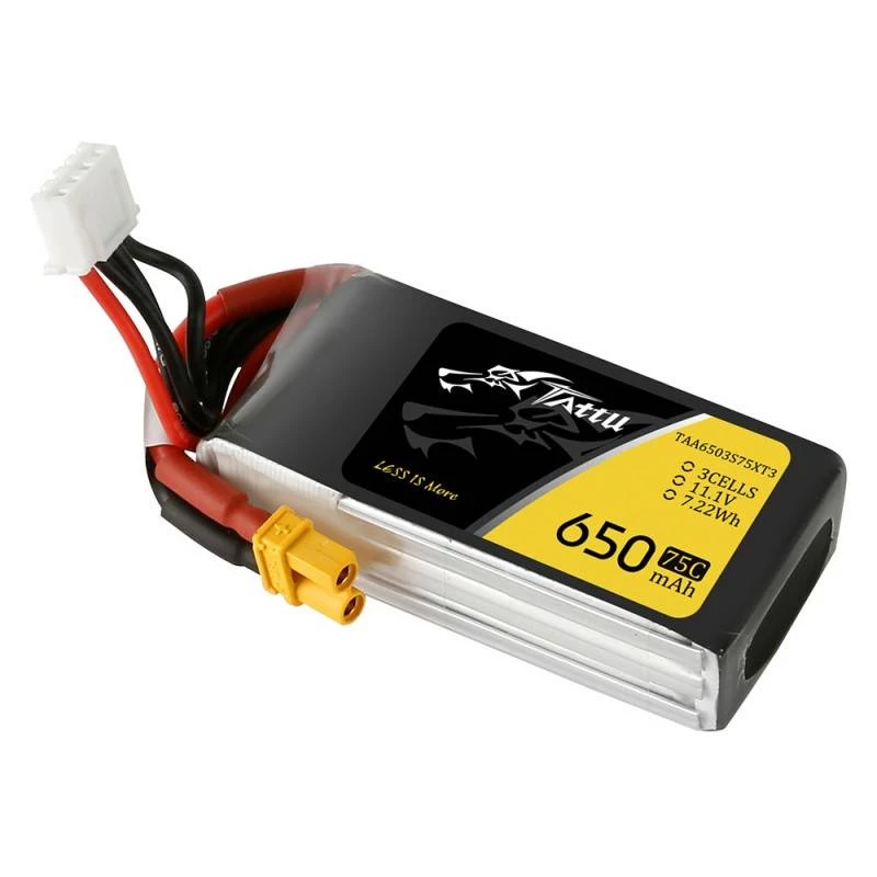 Akku Tattu 650mAh 11,1V 75C 3S1P