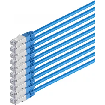 Netzwerkkabel ShiverPeaks 75711-HB-SET10 CAT6 S/FTP PIMF, 4-paarig, Litze