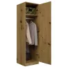 Topeshop SD-50 ARTISAN KPL bedroom wardrobe/closet 5 shelves 1 Tür(s) Eiche
