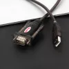 UNITEK Y-105A serielles Kabel Schwarz 1,5 m USB Typ-A DB-9
