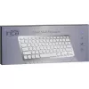 Kabellose Tastatur Inca IBK-569BT Bluetooth 78 Tasten Metallic Silber