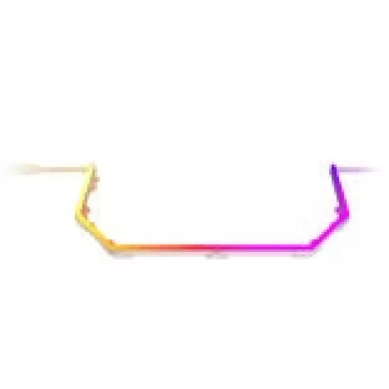 LED-Streifen HYTE Noodle LN70 ARGB Weiß — adressierbarer ARGB-Beleuchtungsstreifen für PC-Gehäuse und Umgebungsbeleuchtung