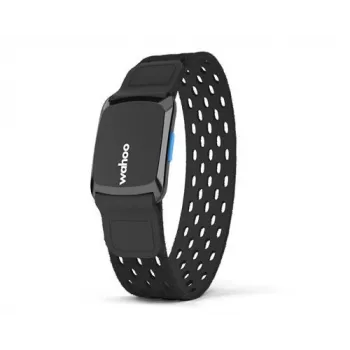 Wahoo Handgelenk-Herzfrequenzmesser TICKR Fit — Bluetooth/ANT+, am Handgelenk gemessen, IPX7 wasserdicht, 30 h Batterie, schwarz