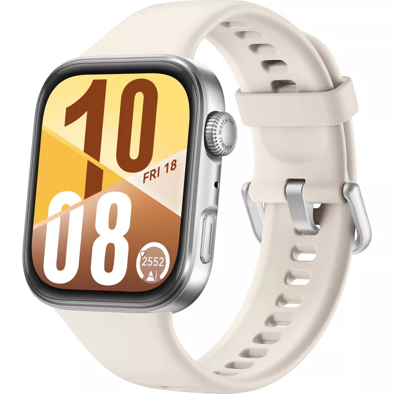 Huawei Watch FIT 4 | Smartwatch | AMOLED | 1,82 Zoll | Wasserdicht | Weiß