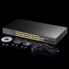 Managed Switch Cudy GS2028PS4 L2 Gigabit Ethernet 24 Ports PoE 1U Schwarz