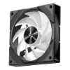 PC-Gehäuse DeepCool CG580 4F Midi Tower — ATX/ITX/MicroATX, gehärtetes Glas, 3×120mm+1×120mm Lüfter, 2×3,5 Zoll & 2×2,5 Zoll, USB-A×2 USB-C×1, schwarz