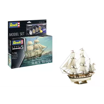 Plastikmodellbausatz REVELL Revell H.M.S. Beagle — Maßstab nicht angegeben, Montagemodellschiff