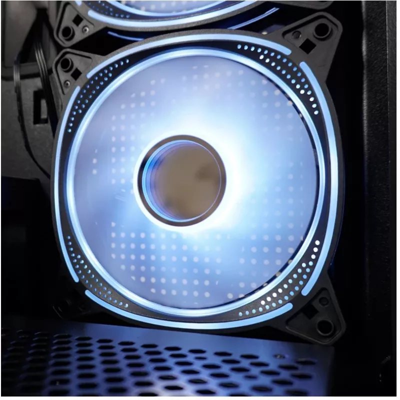 LC-Power Gehäuse MidiTower 715B schwarz USB3.2/Audio o.Netzteil SEAMLESS_X (LC-715B-ON)