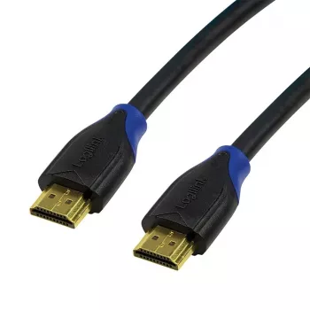 LogiLink CH0065 HDMI-Kabel 4K UHD 7,5 m Schwarz Audio Return Channel Gold