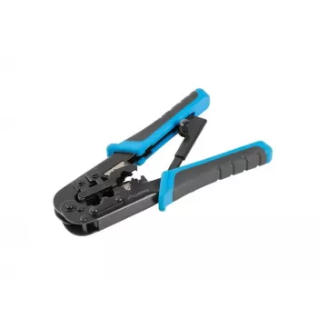 Crimpwerkzeug LANBERG NT-0201 für RJ-45-Stecker, 180 mm, 315 g, schwarz/blau
