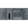 Adapter Wera Tool-Check Modular 10,5 x 47,0 x 16,5 für Tool-Check Sets
