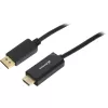 DisplayPort-auf-HDMI-Adapter Sharkoon 4K 60 Hz, 1 m Kabel