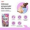 INABA Juicy Bites Garnelen und Meeresfrüchte – Katzenleckerlis – 3x11,3 g
