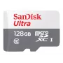 SanDisk Ultra Speicherkarte 128 GB MicroSDXC Class 10 (SDSQUNR-128G-GN3MN)