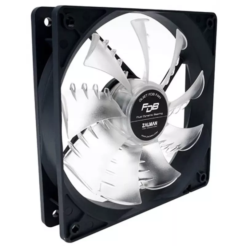 Zalman ZM-F3 FDB(SF) Computer-Kühlsystem Gehäuselüfter 12 cm Schwarz, Transparent