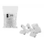 RJ45-Stecker GEMBIRD PLUG3UP6/100, Cat5, gerader Stecker, transparent, vergoldete Kontakte, 100er-Pack