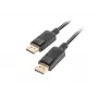 DisplayPort-Kabel LANBERG CA-DPDP-10CC-0005-BK 0,5 m, DisplayPort–DisplayPort, Schwarz