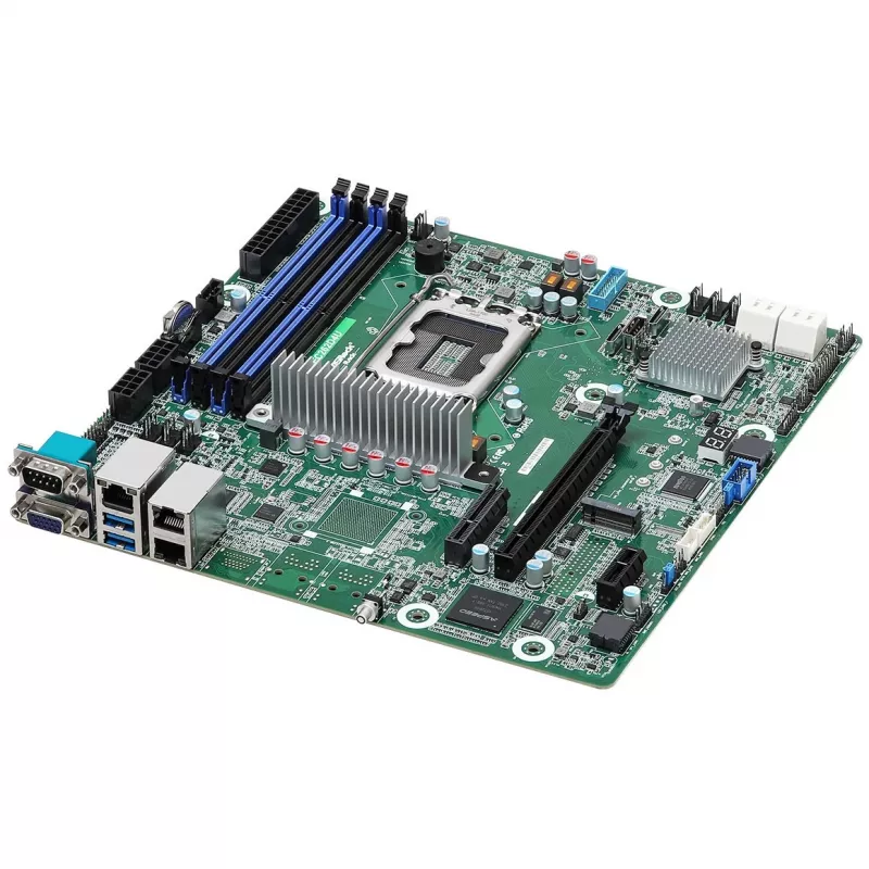 Motherboard ASRock EC262D4U Intel C262 LGA 1700 micro ATX, 4× DDR5 DIMM, 8× SATA III, 2× LAN, 1× M.2
