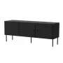 RTV 3D Schrank PALAZZO BIS 151x40x60 schwarz matt