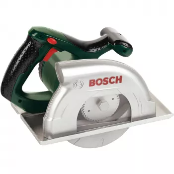 Theo Klein 8421 Bosch Kreissäge I Batteriebetrieben mit Drehbewegung, Licht- und Soundfunktionen I Maße: 23 cm x 16 cm x 14,5 cm I Spielzeug für