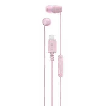 Sony IER-EX15C Headset Kabelgebunden Im-Ohr Anrufe/Musik USB Typ-C Pink