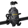 Passive Halterung UleFone Armor Mount Pro für Mobiltelefone — Halterung, für Fahrrad und Roller, schwarz