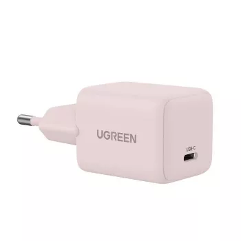 Netzteil UGREEN X512 20W USB-C PD-Schnellladung, pink, 100–240V Eingang, 1× USB-C