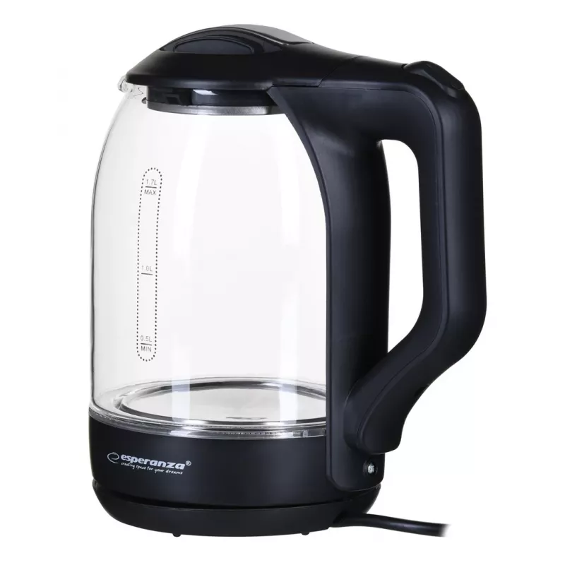 Esperanza EKK025K Wasserkocher 1,7 L Schwarz, Mehrfarbig 1500 W