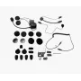 Helm-Clip-Kit Sena SC-A0318 mit integrierten Lautsprechern und Mikrofon, schwarz, Universalhalterung