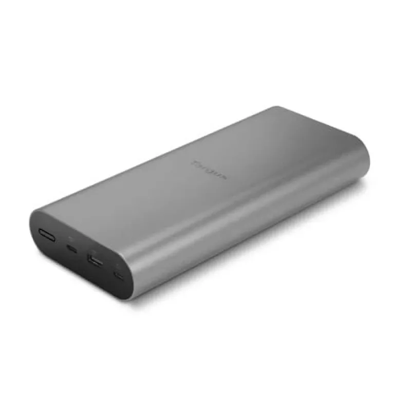 Tragbares Ladegerät Dell APB081GL 24000 mAh, 1x USB-A + 2x USB-C, 2 A Ausgang, grau, 0,69 kg