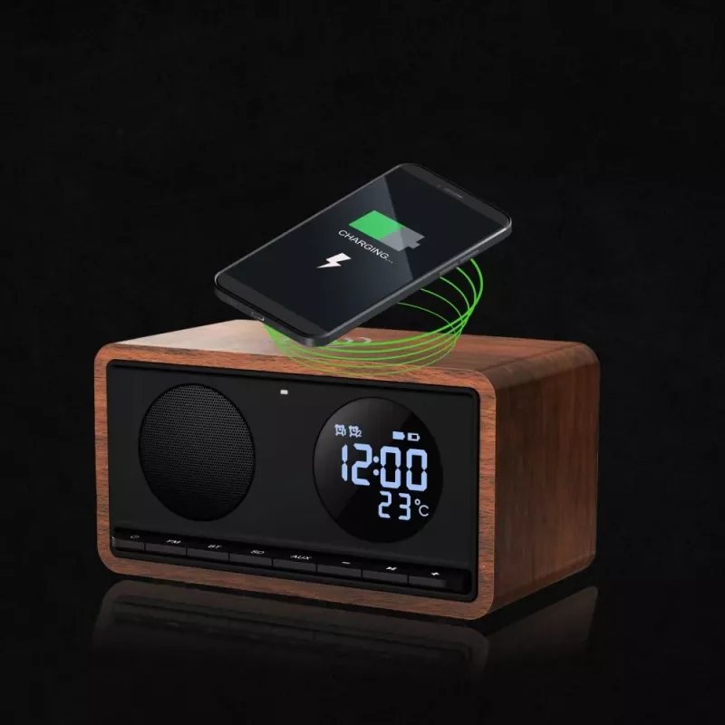 MANTA Radiowecker RDI912B Rimini Schwarz mit 12-Zoll-Anzeige und 8 GB Speicher