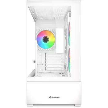 PC-Gehäuse Sharkoon MK6 RGB Midi Tower Schwarz