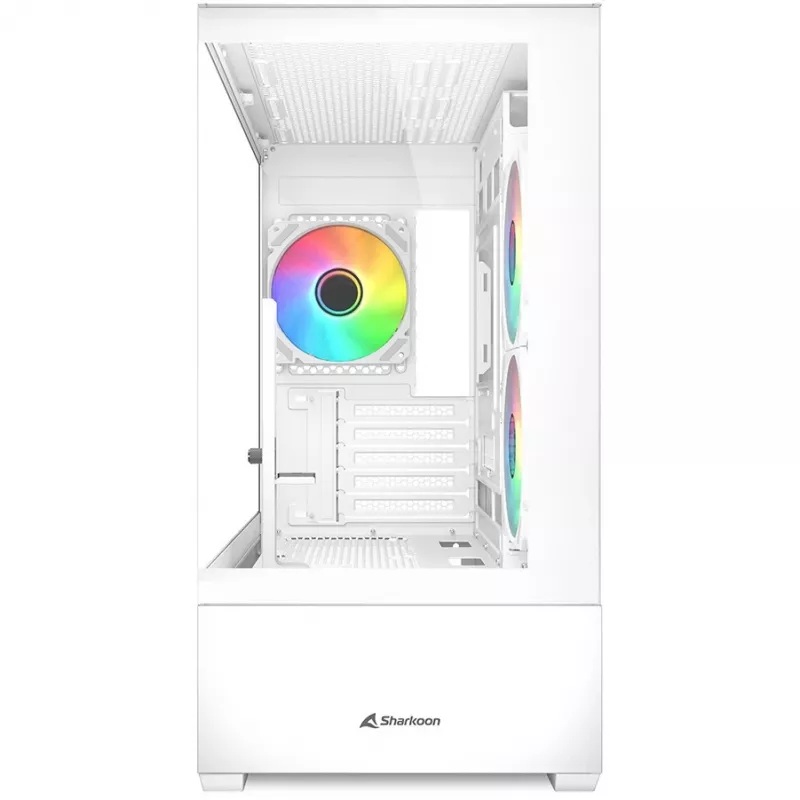 PC-Gehäuse Sharkoon MK6 RGB Midi Tower Schwarz