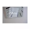 NeXtime Uhr 8128wi Hexagon, 43x43 cm, Wand, Weiß