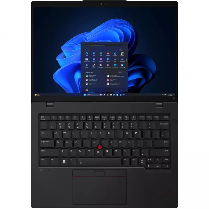 Lenovo ThinkPad L14 Gen 6 (AMD) AMD Ryzen™ 7 250 Laptop 35,6 cm (14 Zoll) WUXGA 32 GB DDR5-SDRAM 1 TB SSD Wi-Fi 7 (802.11be) Windows 11 Pro Deutsch Schwarz