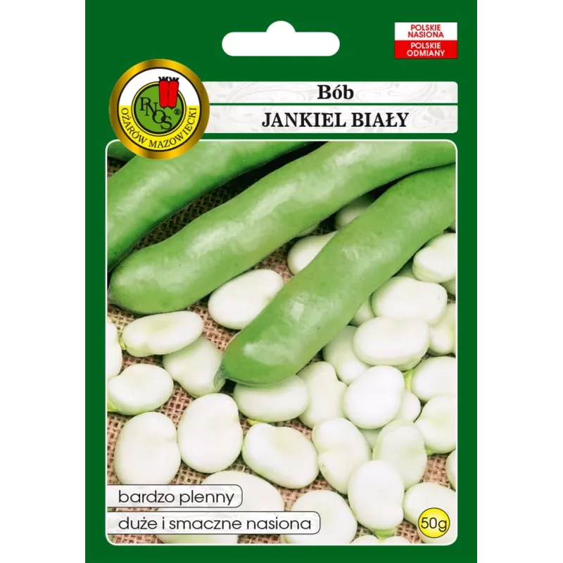 Samenpackung Apte PNOS — Ackerbohne (Favabohne) Jankiel Biały, 50 g