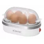 Eierkocher Bomann EK 5022 CB 6 Ei(er) 400 W Silber Transparent Weiß
