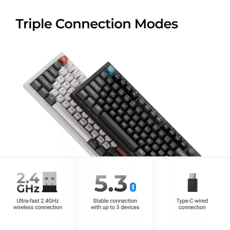 Tastatur Wrl Q3 ULTRA/Schwarz Q3U-M3 Keychron