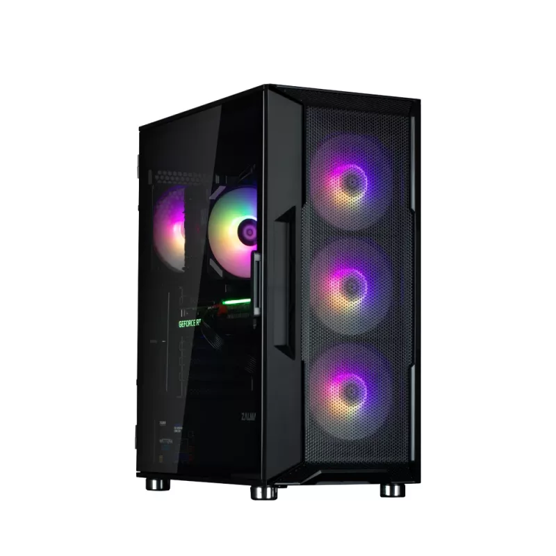 Zalman I3 NEO ARGB Schwarz Computergehäuse Midi Tower