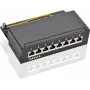 Goobay 62065 - RJ-45 - Cat6a - S/FTP (S-STP) - 22/26 - Schwarz - Rack-Installation (62065)
