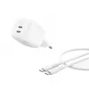 Belkin BoostCharge Pro - Netzteil - GaN - 50 Watt - Schnellladung - 2 Ausgangsanschlüsse (2 x USB-C)