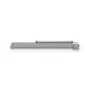 Riegel Ubiquiti UACC-PanicBar Aluminium Edelstahl grau 5,8 kg 94×294 mm inklusive 2 Schlüssel