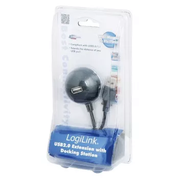 USB 2.0 Verlängerungskabel mit Docking-Anschluss