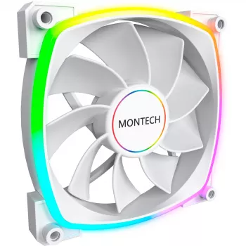 Montech RX140 PWM 140mm ARGB-Gehäuselüfter - Weiß