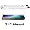 NEVOGLASS, Displayschutzfolie Transparent, iPhone 17 Air, mit Easy App