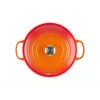 Le Creuset 21177280902430 6,7 L Runder Topf Orange, Rot