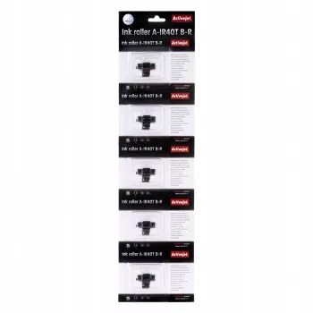 Drucker-Tintenwalze ActiveJet A-IR40T für Tintenstrahldrucker, Supreme-Ausführung, roter Druck, 5er-Pack