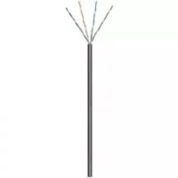 Wentronic goobay - Bulk-Kabel - 100,0 m - UTP - CAT 6 - Litze - Schwarz (57199)