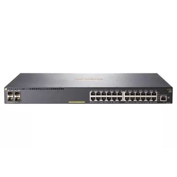 Switch HP Enterprise Aruba 2540 24G PoE 4SFP — 24× Gigabit PoE-Ports, 4× SFP-Uplinks