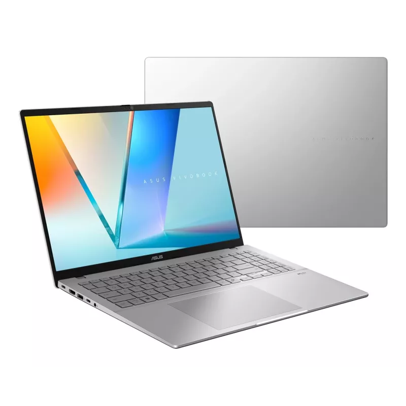 ASUS Vivobook S16 S3607VA-RP097W Core 5 210H 16.0WUXGA IPS-level Panel 144Hz 300nits AG 16GB DDR5 SSD512 Intel UHD Graphics WLAN+BT Cam1080p 70WHrs Win11 Cool Silber